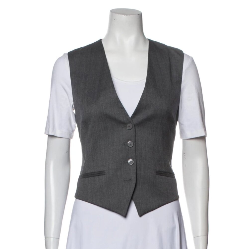 Stella McCartney wool vest - gray